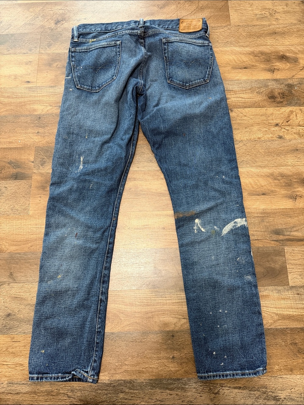 Polo Ralph Lauren Paint Splatter Classic Fit Stretch Jeans - Picture 5 of 6